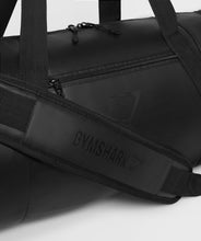 Load image into Gallery viewer, Gymshark Barrel Bag - Black/Black
