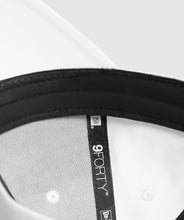 Load image into Gallery viewer, Gymshark New Era 9FORTY Adjustable- White/Black
