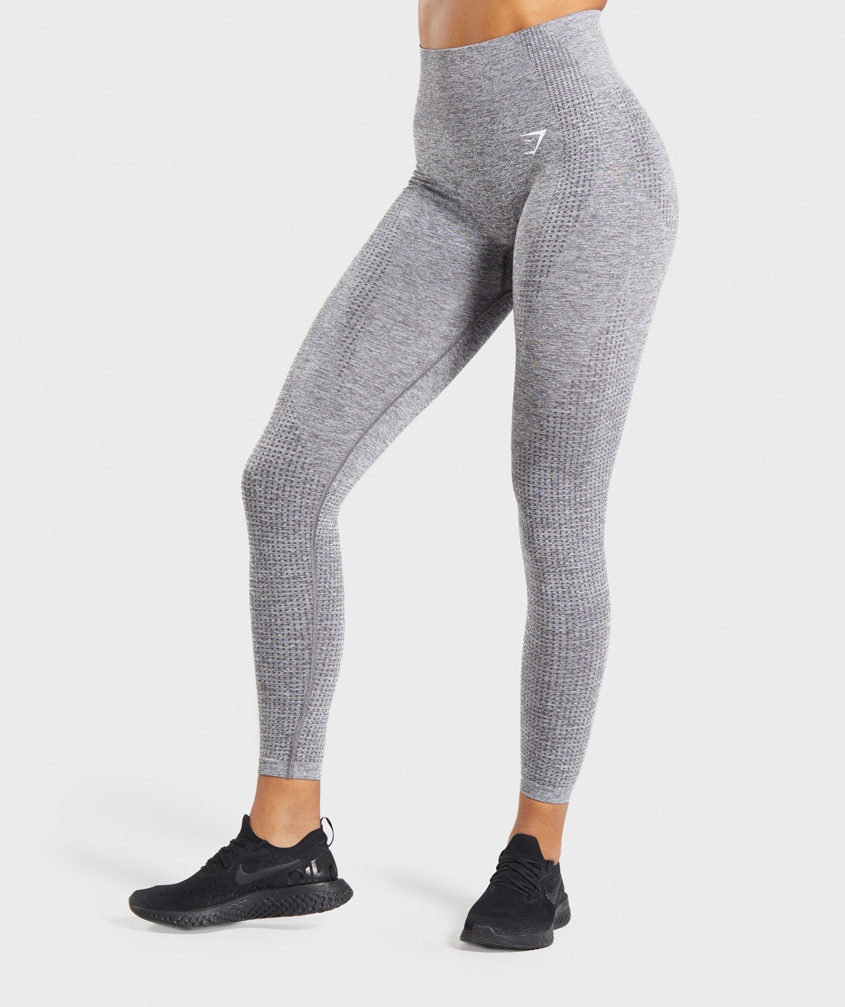 Smokey grey seamless leggings